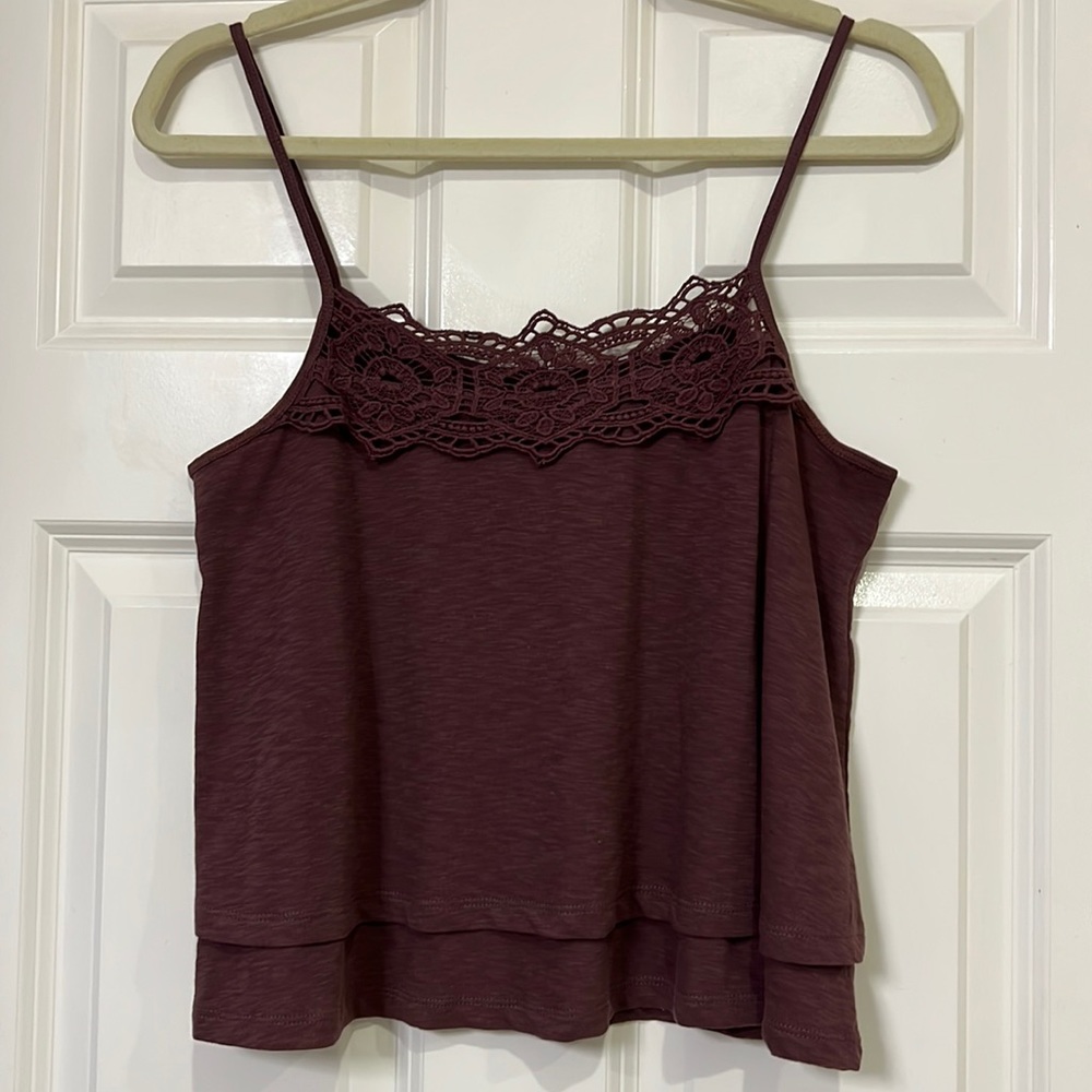 American Eagle Cropped Cami Top
